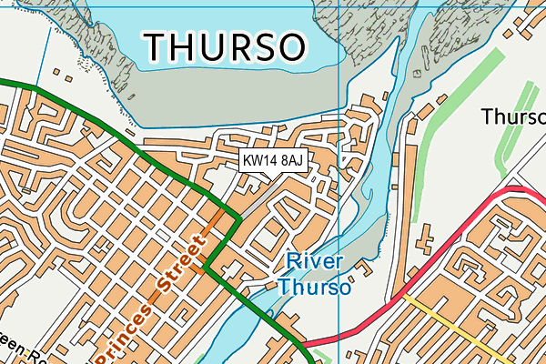 Map of THURSO DIY LTD at district scale