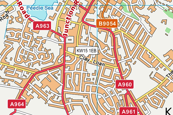 KW15 1EB map - OS VectorMap District (Ordnance Survey)