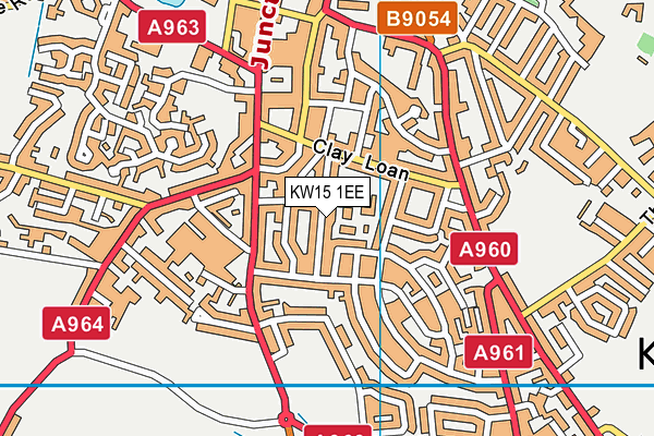 KW15 1EE map - OS VectorMap District (Ordnance Survey)