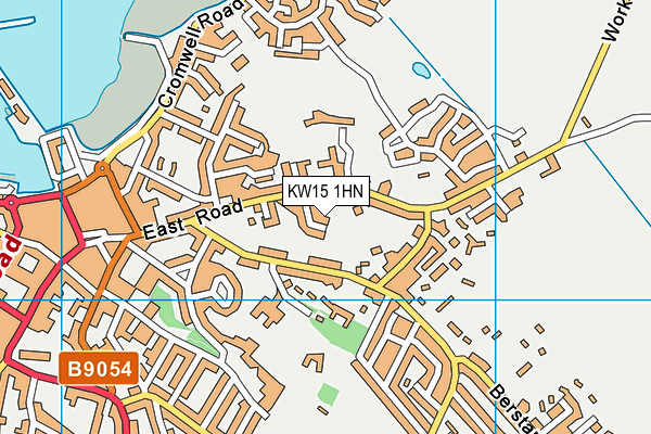 KW15 1HN map - OS VectorMap District (Ordnance Survey)