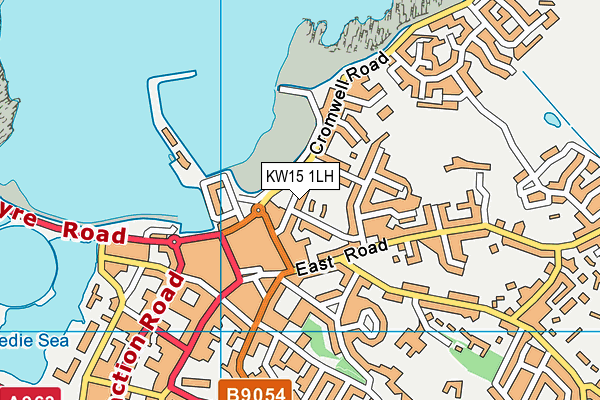 KW15 1LH map - OS VectorMap District (Ordnance Survey)