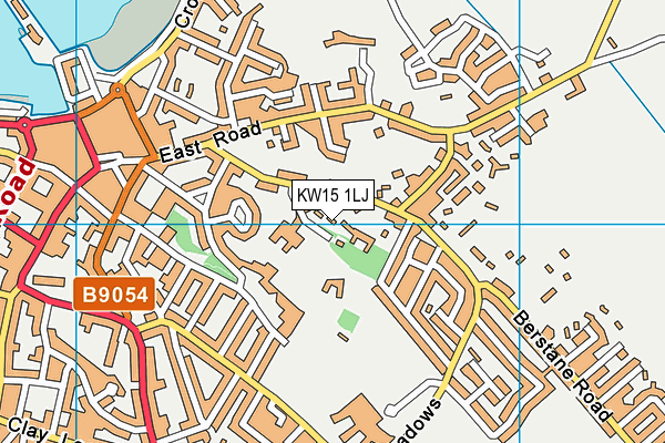 KW15 1LJ map - OS VectorMap District (Ordnance Survey)