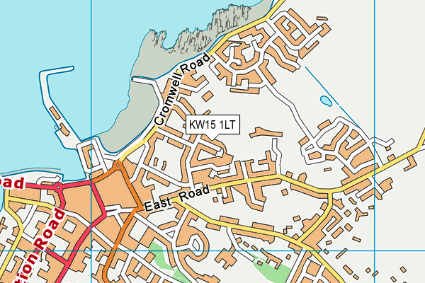 KW15 1LT map - OS VectorMap District (Ordnance Survey)