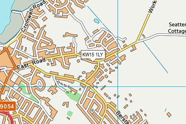 KW15 1LY map - OS VectorMap District (Ordnance Survey)