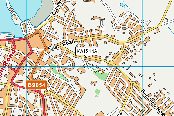 KW15 1NA map - OS VectorMap District (Ordnance Survey)