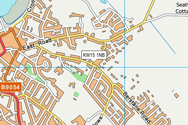 KW15 1NB map - OS VectorMap District (Ordnance Survey)