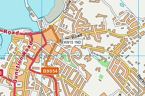 KW15 1ND map - OS VectorMap District (Ordnance Survey)