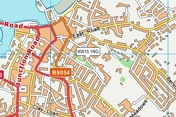 KW15 1NG map - OS VectorMap District (Ordnance Survey)