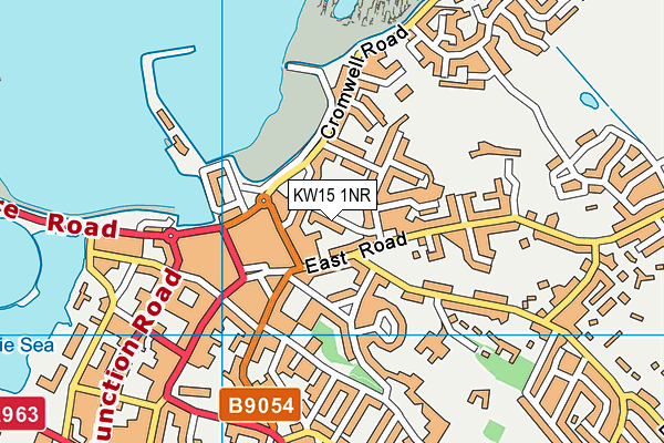 KW15 1NR map - OS VectorMap District (Ordnance Survey)