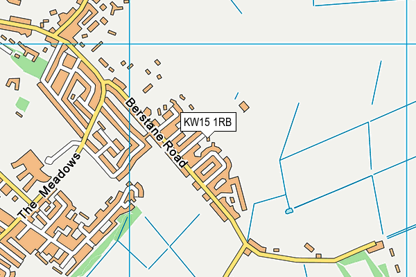 KW15 1RB map - OS VectorMap District (Ordnance Survey)