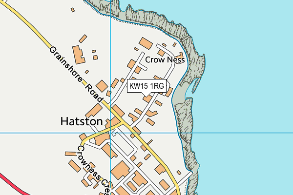 KW15 1RG map - OS VectorMap District (Ordnance Survey)