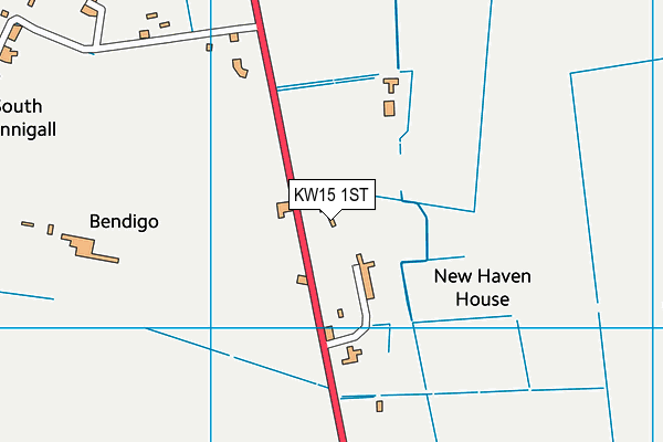 KW15 1ST map - OS VectorMap District (Ordnance Survey)