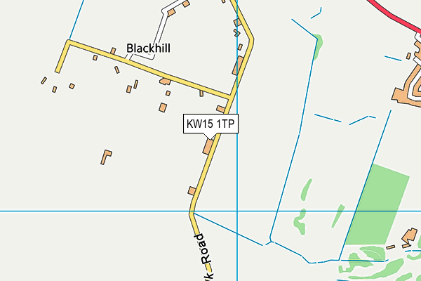 KW15 1TP map - OS VectorMap District (Ordnance Survey)