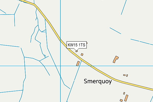 KW15 1TS map - OS VectorMap District (Ordnance Survey)