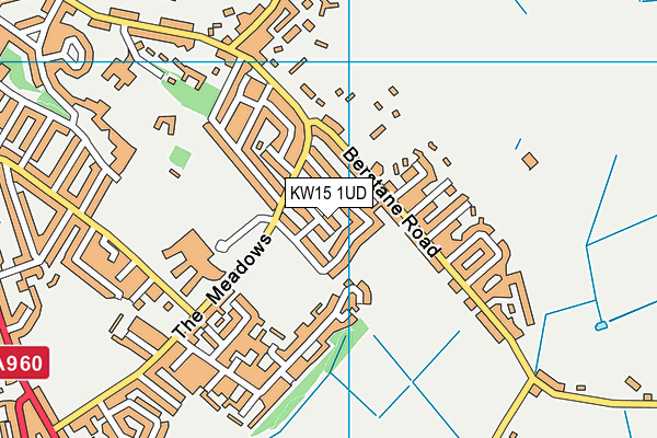 KW15 1UD map - OS VectorMap District (Ordnance Survey)