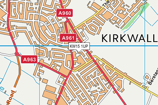 KW15 1UP map - OS VectorMap District (Ordnance Survey)