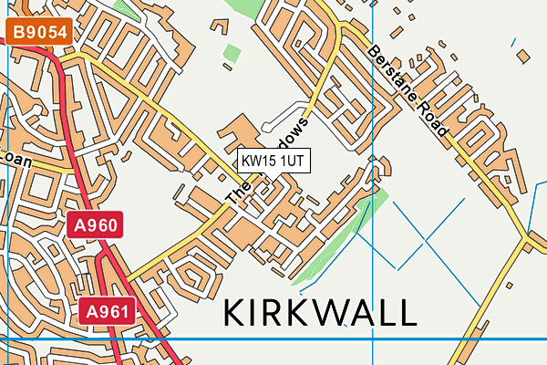 KW15 1UT map - OS VectorMap District (Ordnance Survey)
