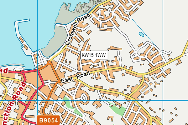 KW15 1WW map - OS VectorMap District (Ordnance Survey)