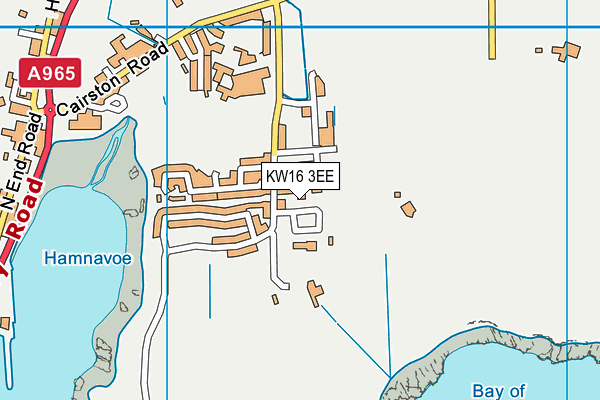 KW16 3EE map - OS VectorMap District (Ordnance Survey)