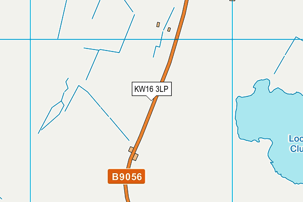 KW16 3LP map - OS VectorMap District (Ordnance Survey)