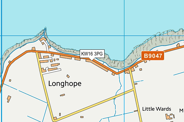 KW16 3PG map - OS VectorMap District (Ordnance Survey)