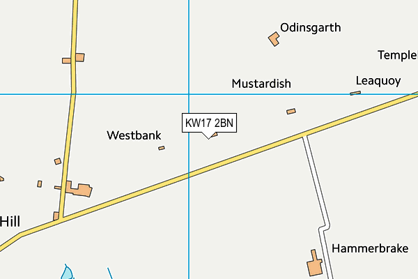 KW17 2BN map - OS VectorMap District (Ordnance Survey)