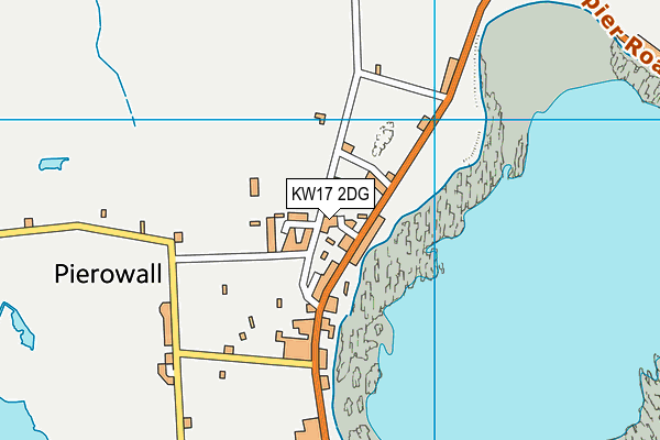 KW17 2DG map - OS VectorMap District (Ordnance Survey)