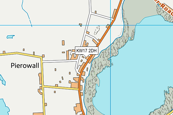 KW17 2DH map - OS VectorMap District (Ordnance Survey)