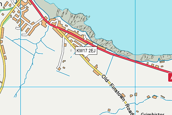 KW17 2EJ map - OS VectorMap District (Ordnance Survey)