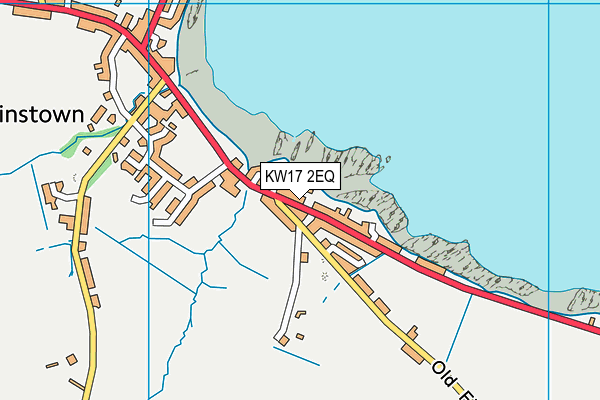 KW17 2EQ map - OS VectorMap District (Ordnance Survey)