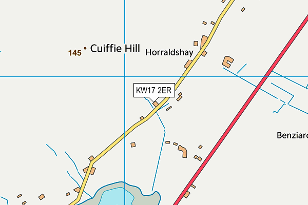 KW17 2ER map - OS VectorMap District (Ordnance Survey)