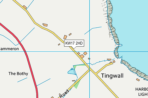 KW17 2HD map - OS VectorMap District (Ordnance Survey)