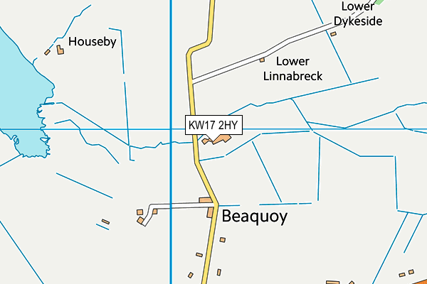 KW17 2HY map - OS VectorMap District (Ordnance Survey)