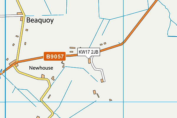 KW17 2JB map - OS VectorMap District (Ordnance Survey)