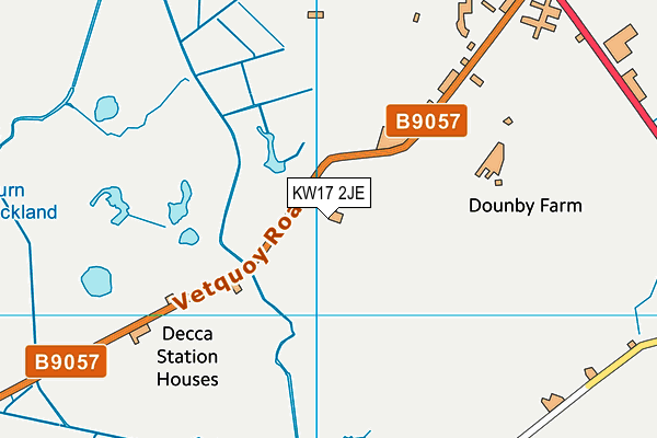 KW17 2JE map - OS VectorMap District (Ordnance Survey)