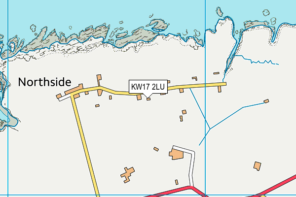 KW17 2LU map - OS VectorMap District (Ordnance Survey)