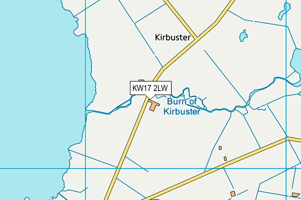 KW17 2LW map - OS VectorMap District (Ordnance Survey)