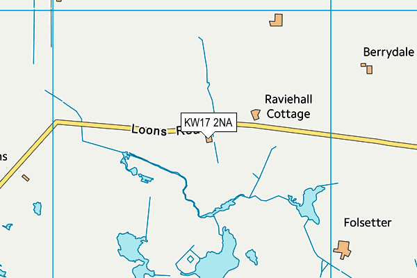 KW17 2NA map - OS VectorMap District (Ordnance Survey)