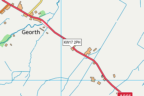 KW17 2PH map - OS VectorMap District (Ordnance Survey)