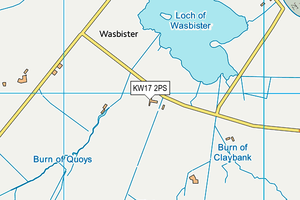 KW17 2PS map - OS VectorMap District (Ordnance Survey)