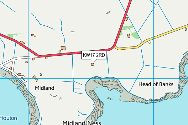 KW17 2RD map - OS VectorMap District (Ordnance Survey)