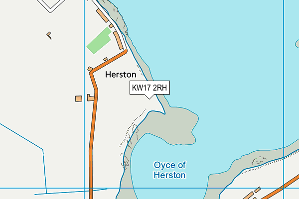 KW17 2RH map - OS VectorMap District (Ordnance Survey)