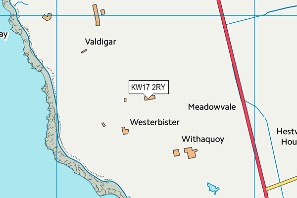 KW17 2RY map - OS VectorMap District (Ordnance Survey)