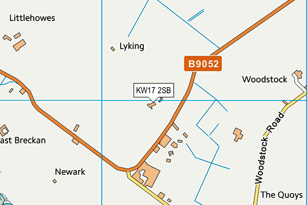 KW17 2SB map - OS VectorMap District (Ordnance Survey)