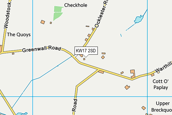 KW17 2SD map - OS VectorMap District (Ordnance Survey)