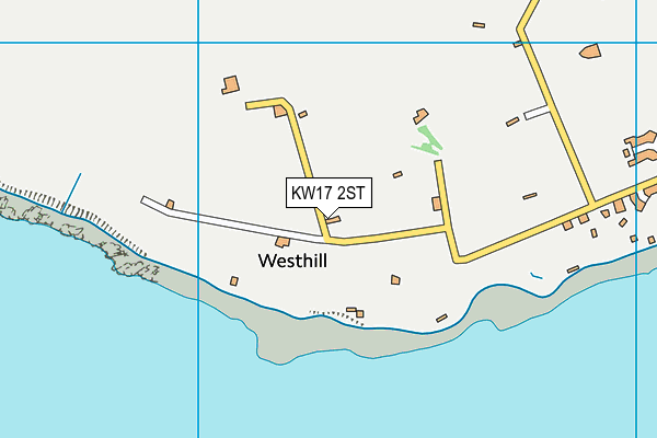 KW17 2ST map - OS VectorMap District (Ordnance Survey)
