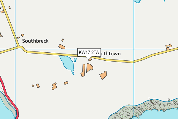 KW17 2TA map - OS VectorMap District (Ordnance Survey)