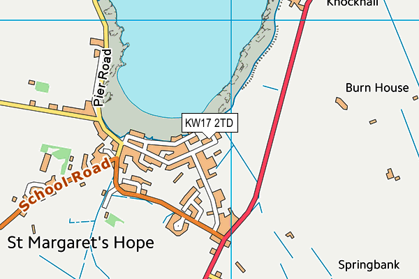 KW17 2TD map - OS VectorMap District (Ordnance Survey)