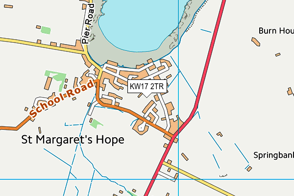 KW17 2TR map - OS VectorMap District (Ordnance Survey)