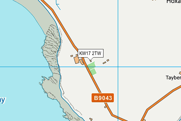 KW17 2TW map - OS VectorMap District (Ordnance Survey)